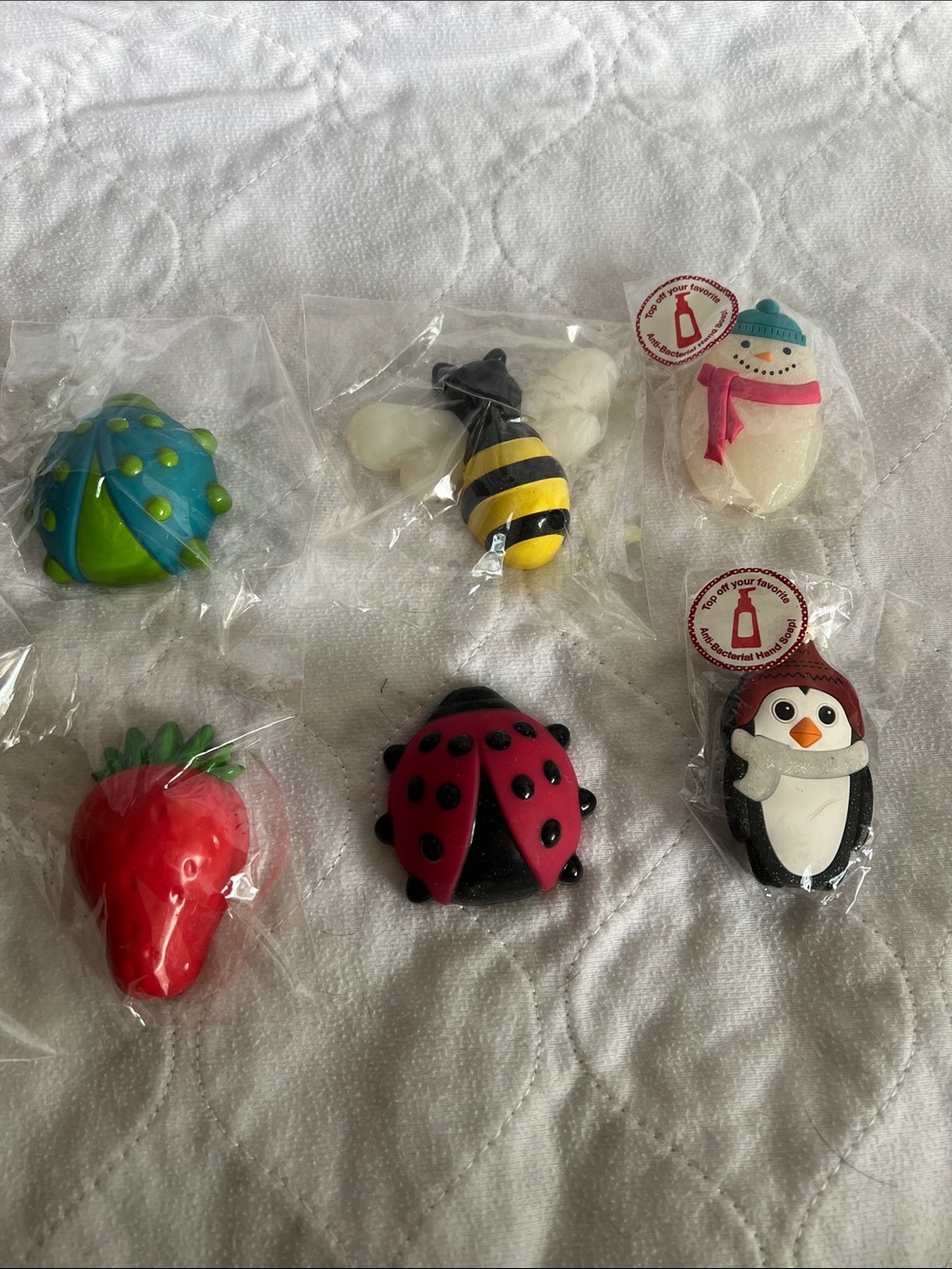 Cute Assorted Top off your Favorite Anti-Bacterial hand soap